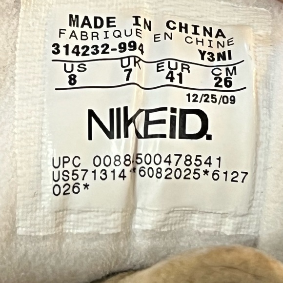 DS 2010 NIKE AIR MAX 1 NIKEID x HEINEKEN SHOES GREEN/RED/WHITE SZ MEN’S 8 RARE - Picture 12 of 14